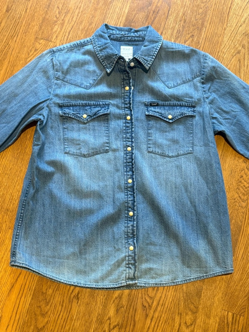 Lee Heritage Denim Western Snap Shirt